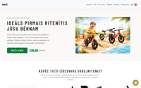 Kidoo — kids' balance bikes